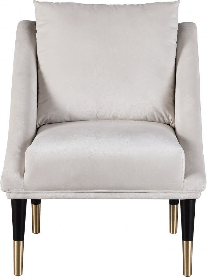 Chaise élégante en velours