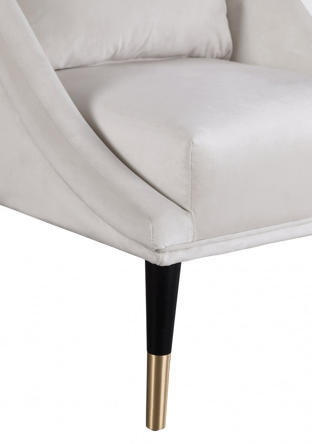 Chaise élégante en velours