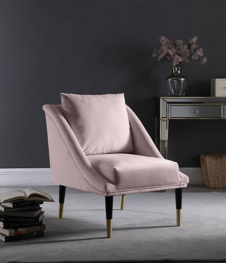 Chaise élégante en velours