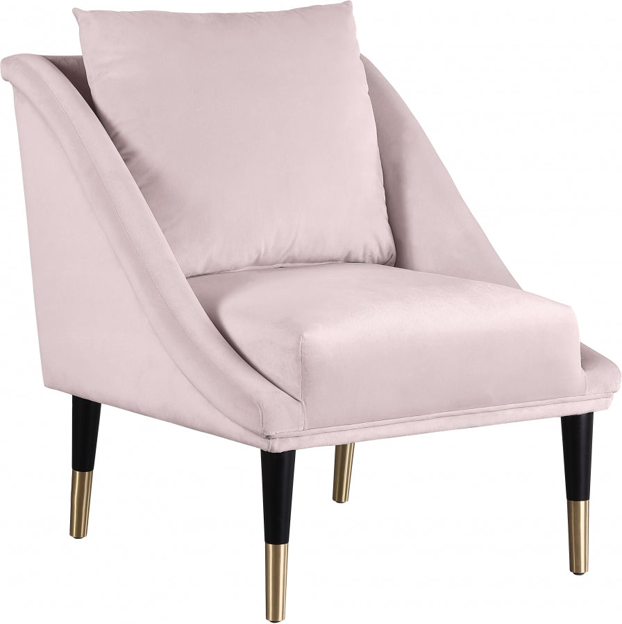 Chaise élégante en velours
