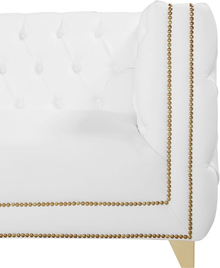 Chaise en similicuir Michelle