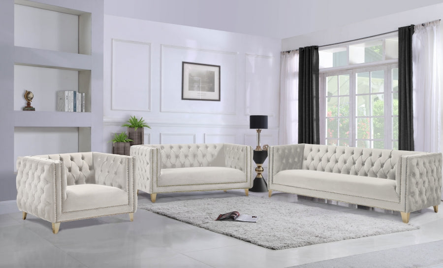 Chaise en similicuir Michelle