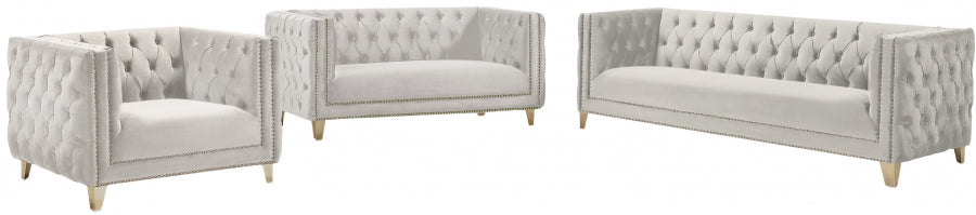 Chaise en similicuir Michelle