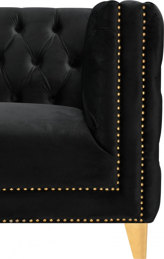 Causeuse en velours Michelle