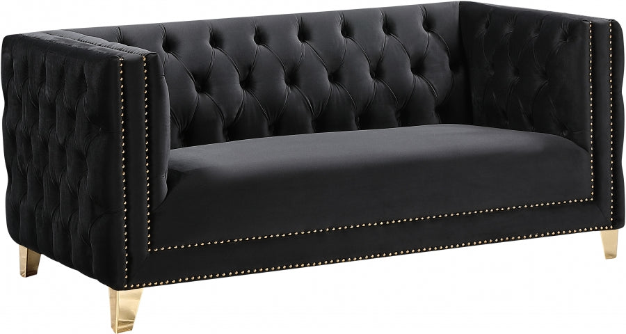 Causeuse en velours Michelle