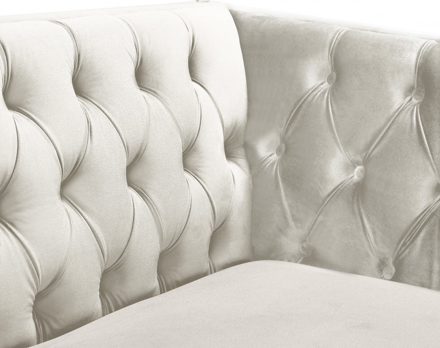 Causeuse en velours Michelle 