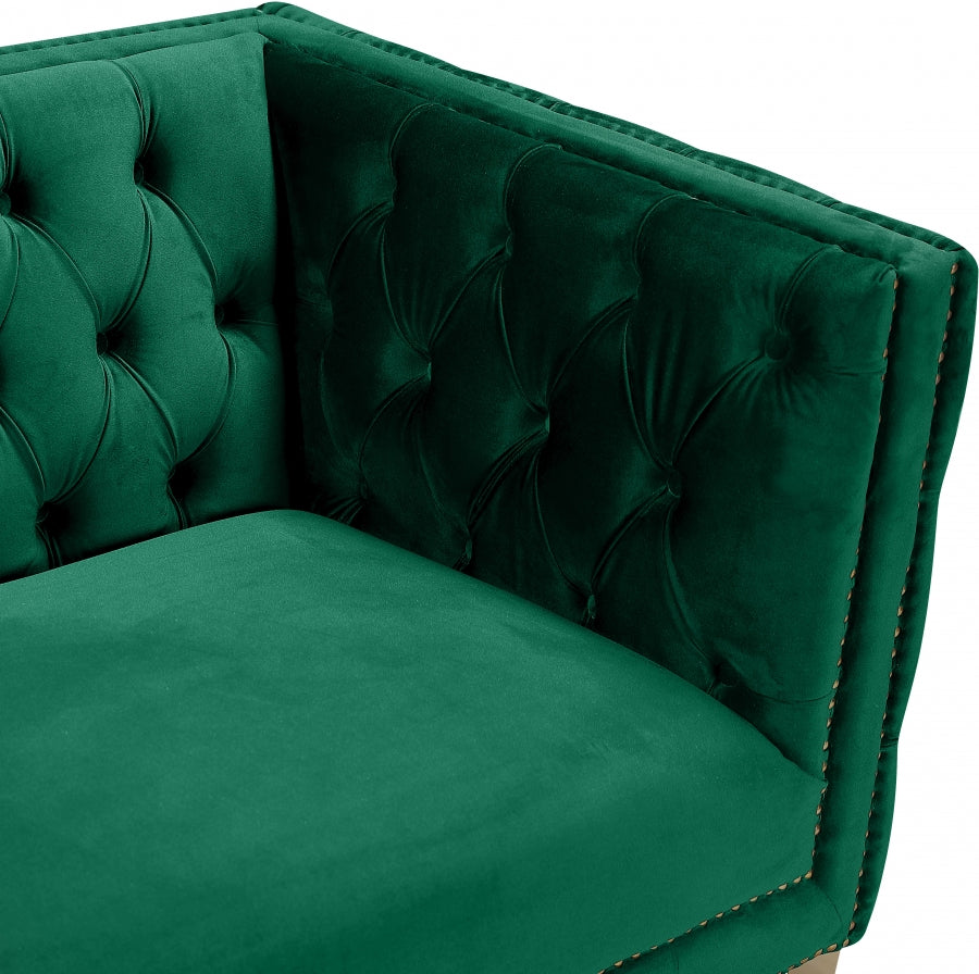Causeuse en velours Michelle 