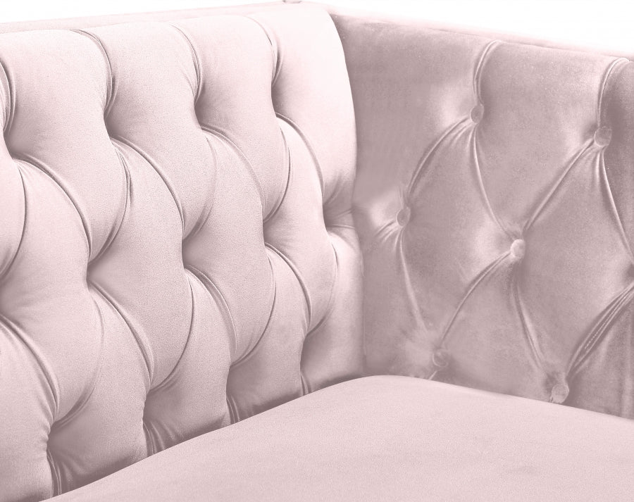 Causeuse en velours Michelle 