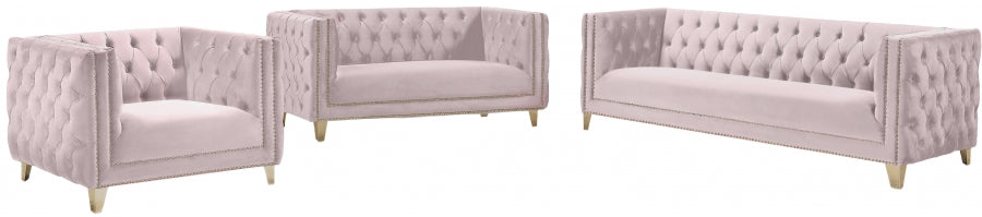 Causeuse en velours Michelle 