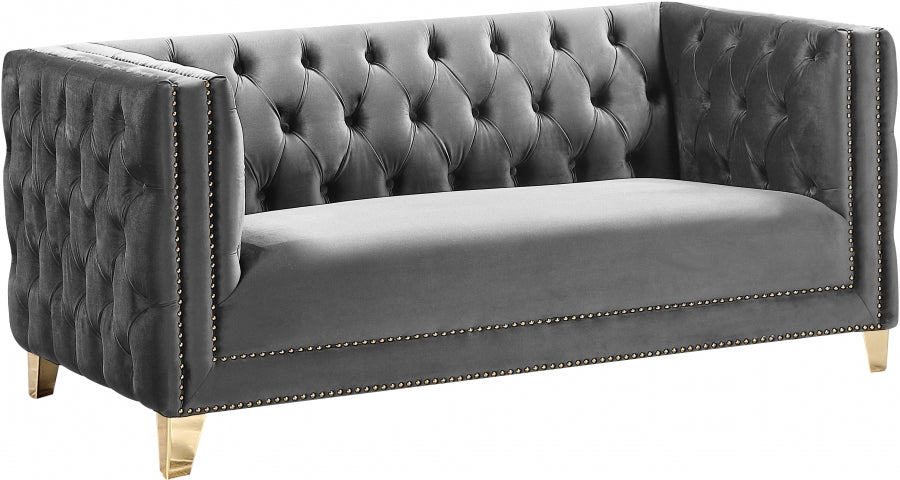 Causeuse en velours Michelle 