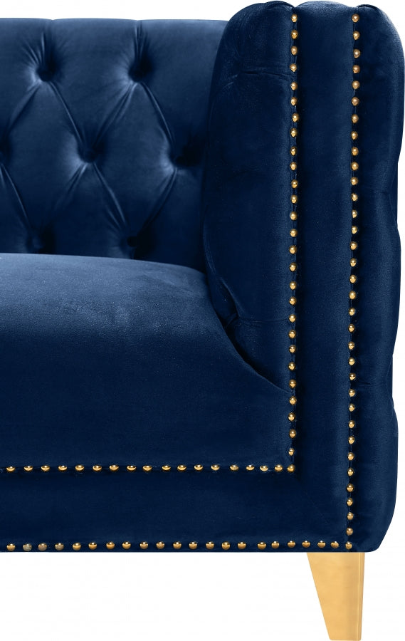 Causeuse en velours Michelle 