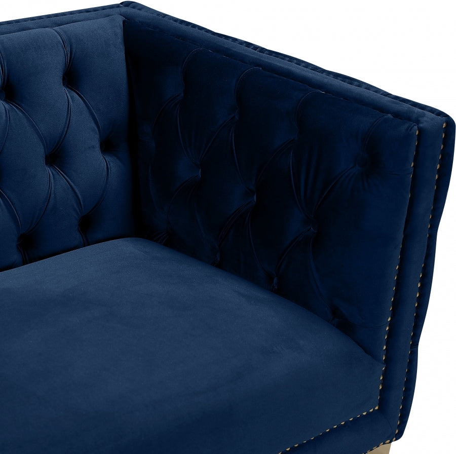 Causeuse en velours Michelle 