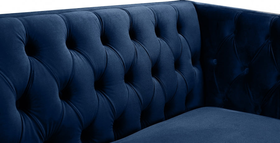 Causeuse en velours Michelle 