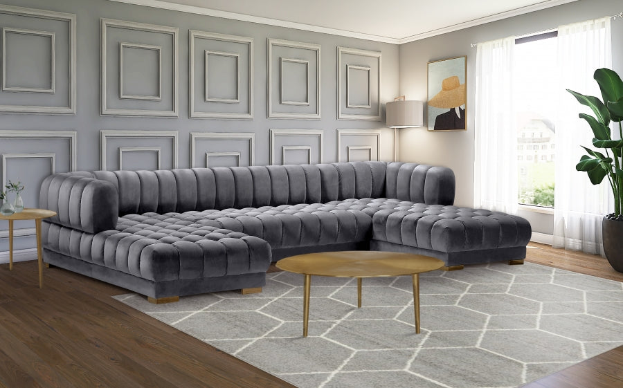 Gwen Velours 3pc. En coupé