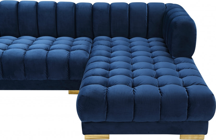 Gwen Velours 3pc. En coupé
