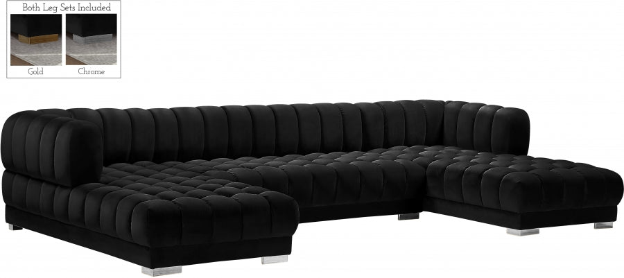 Gwen Velours 3pc. En coupé