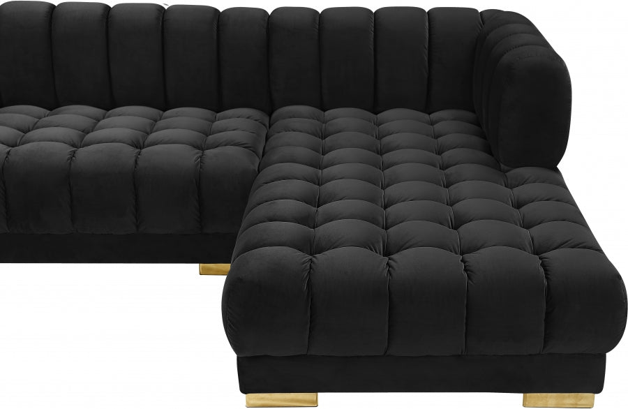 Gwen Velours 3pc. En coupé