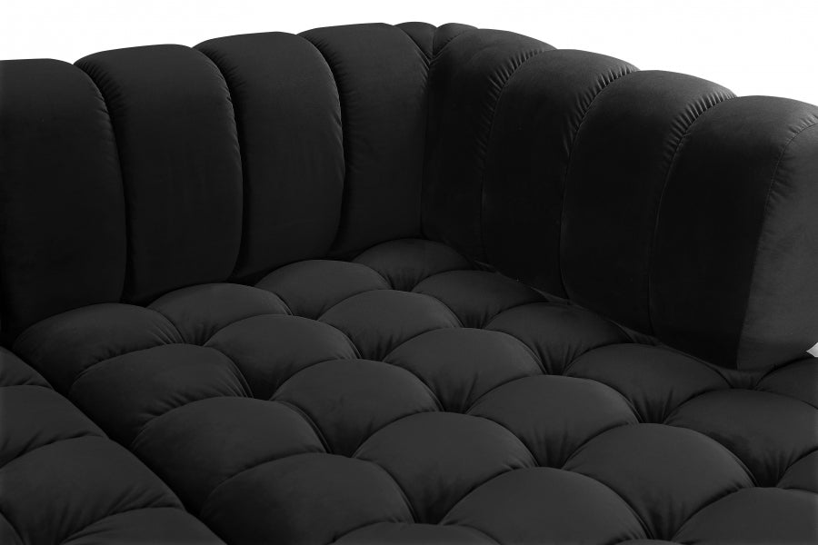 Gwen Velours 3pc. En coupé