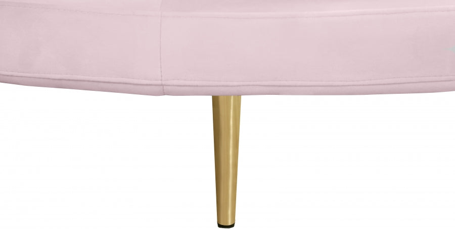 Canapé rond en velours Circlet