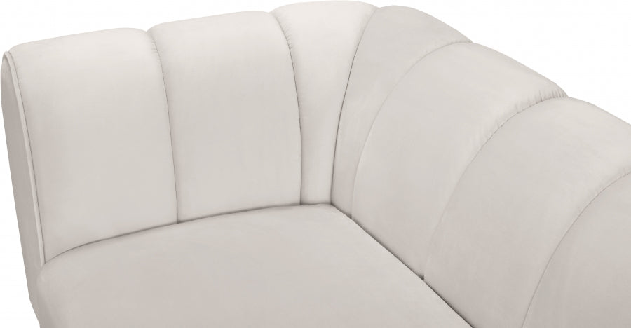Causeuse en velours Beaumont 