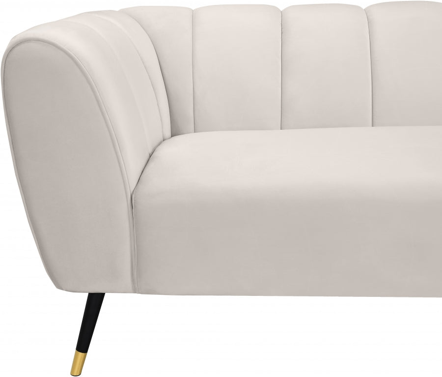 Causeuse en velours Beaumont 