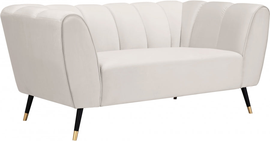 Causeuse en velours Beaumont 