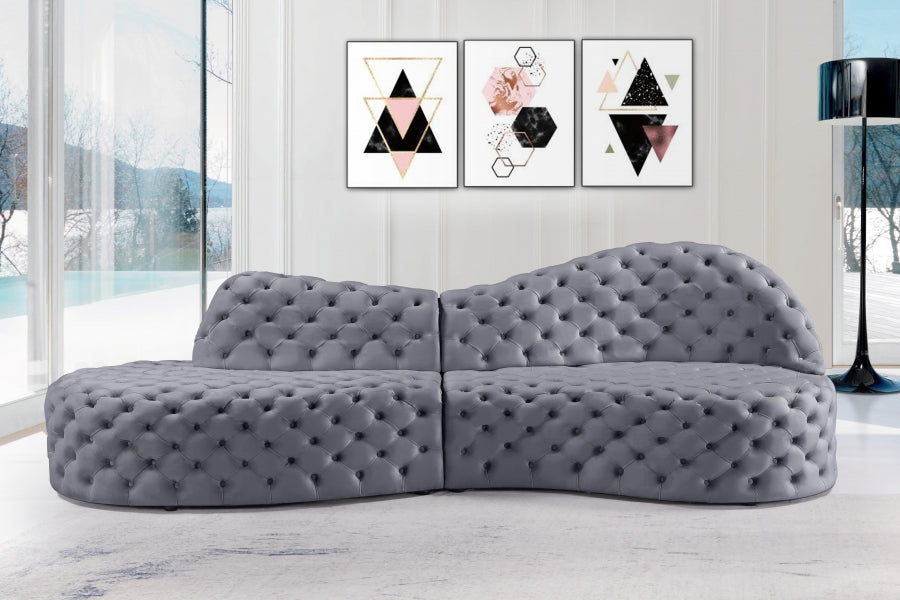Velours Royal 2pc. En coupé