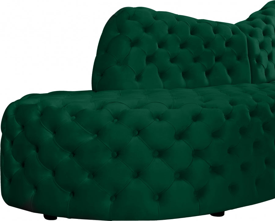 Velours Royal 2pc. En coupé