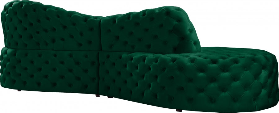 Velours Royal 2pc. En coupé