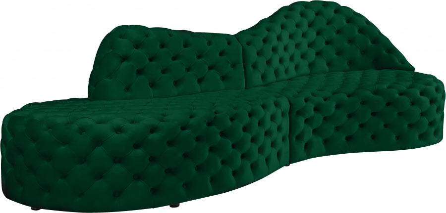 Velours Royal 2pc. En coupé