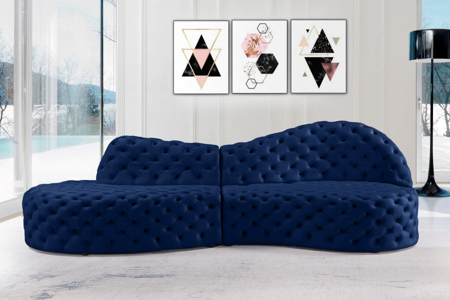 Velours Royal 2pc. En coupé