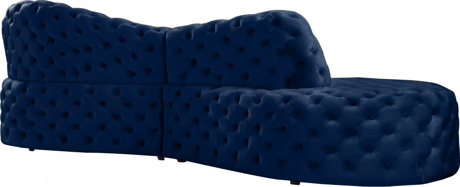 Velours Royal 2pc. En coupé