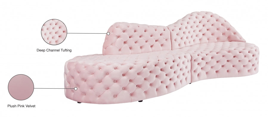 Velours Royal 2pc. En coupé