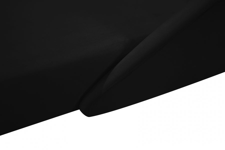 Chaise longue en velours Nolan
