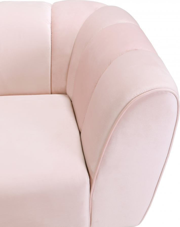 Méridienne en velours Beaumont