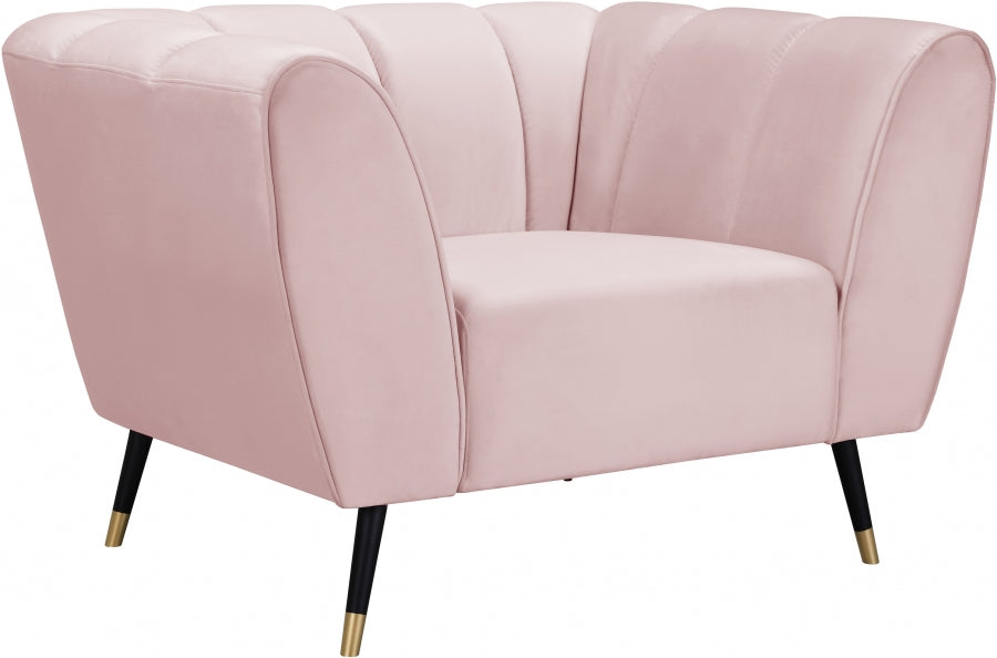 Méridienne en velours Beaumont