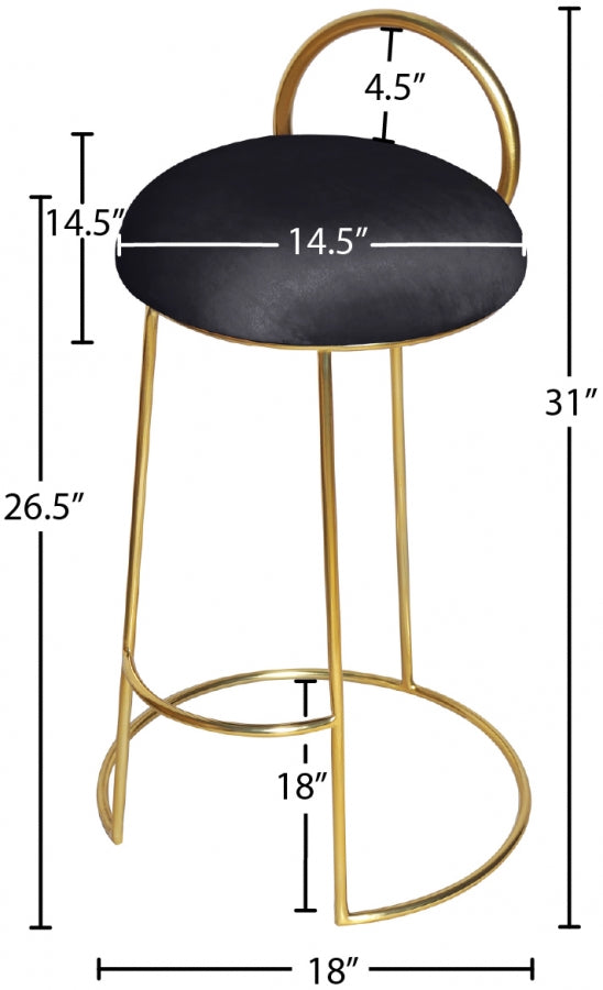 Bague Tabouret de comptoir en velours