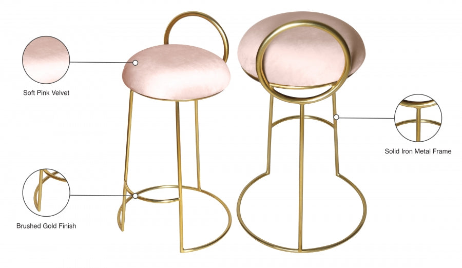 Bague Tabouret de comptoir en velours