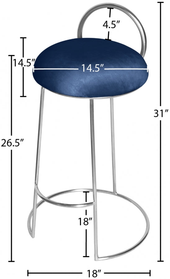 Bague Tabouret de comptoir en velours