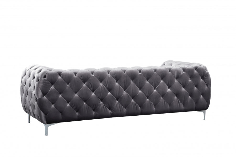 Causeuse en velours Mercer 