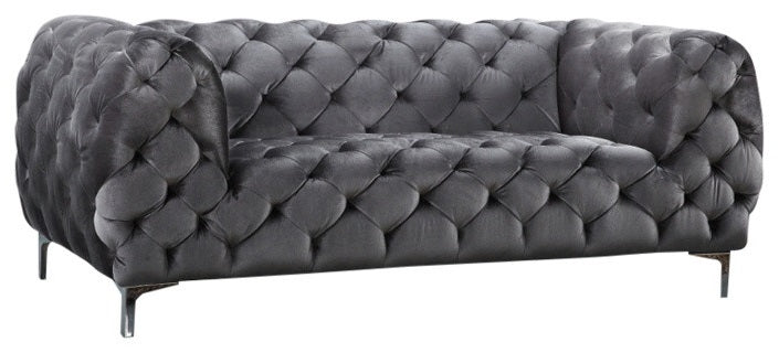 Causeuse en velours Mercer 