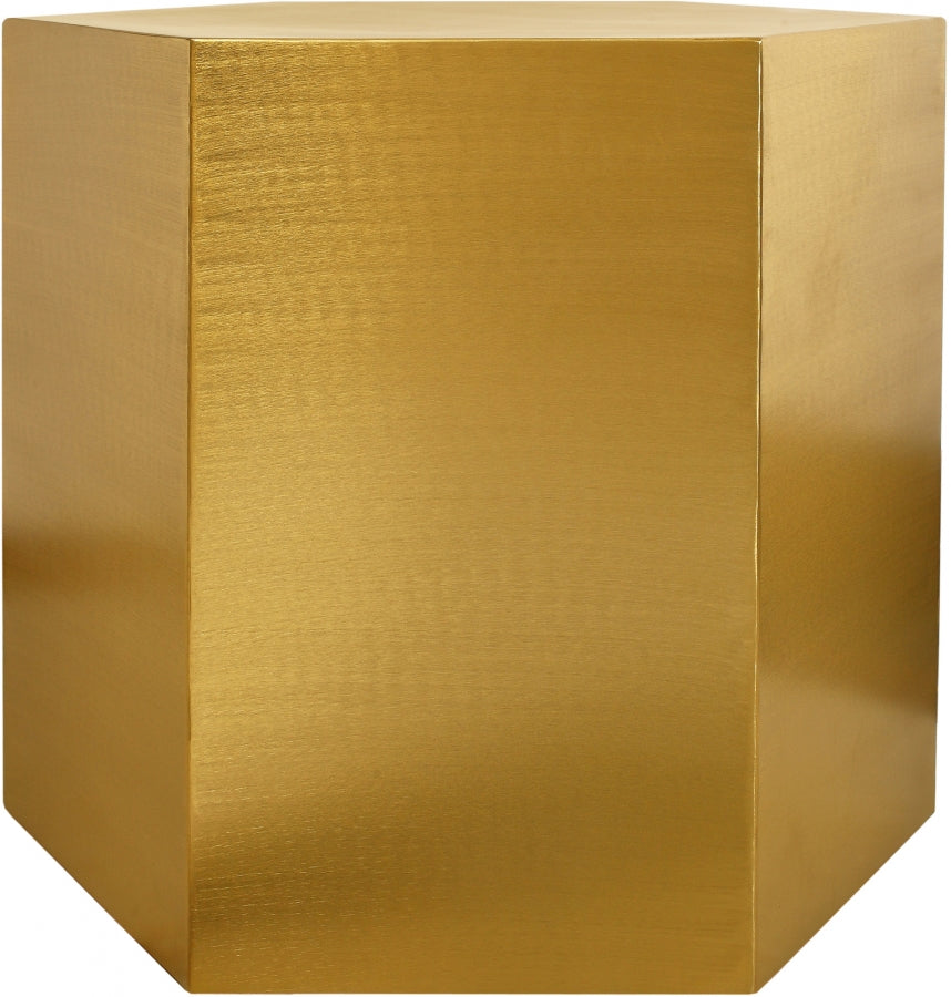 Table de bout hexagonale