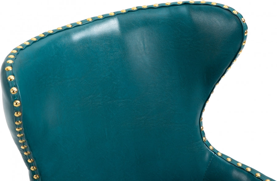 Chaise de bureau en similicuir Hendrix