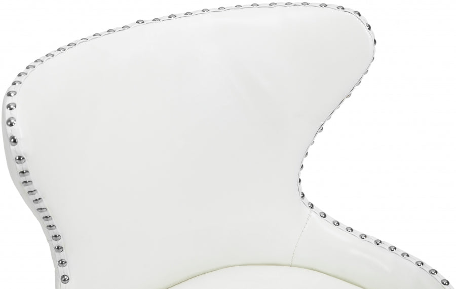 Chaise de bureau en similicuir Hendrix