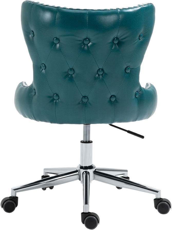Chaise de bureau en similicuir Hendrix