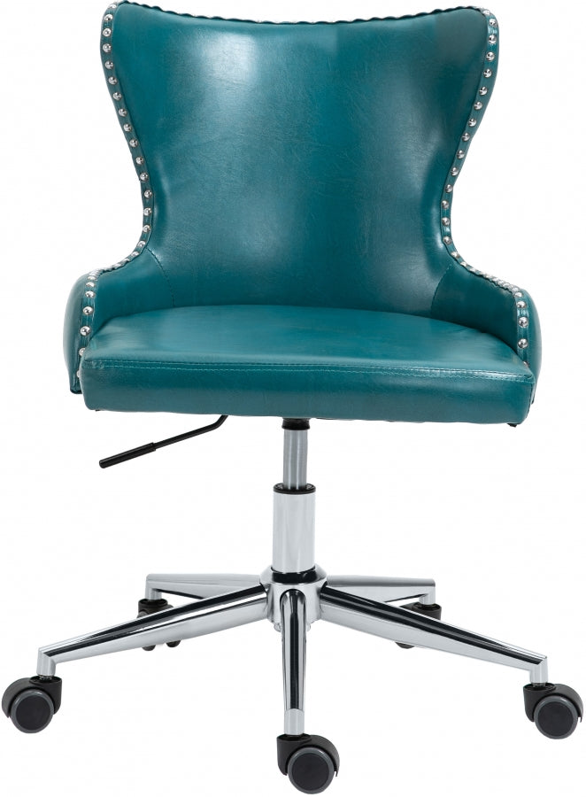 Chaise de bureau en similicuir Hendrix