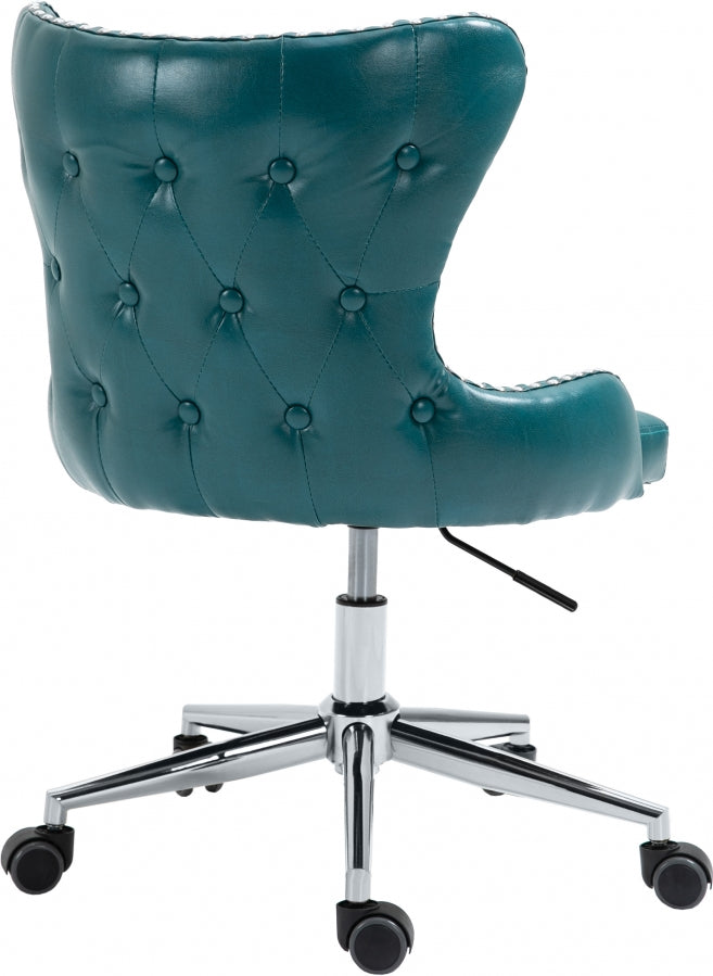 Chaise de bureau en similicuir Hendrix