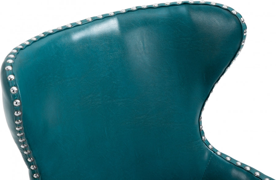Chaise de bureau en similicuir Hendrix