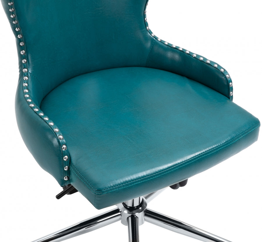 Chaise de bureau en similicuir Hendrix