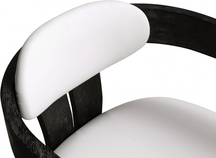 Chaise de salle à manger en similicuir Vantage